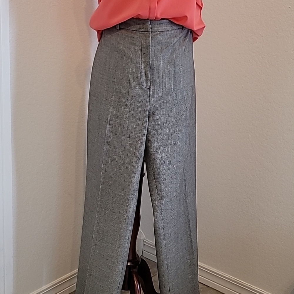 Kasper Women's Herringbone Classic Trousers